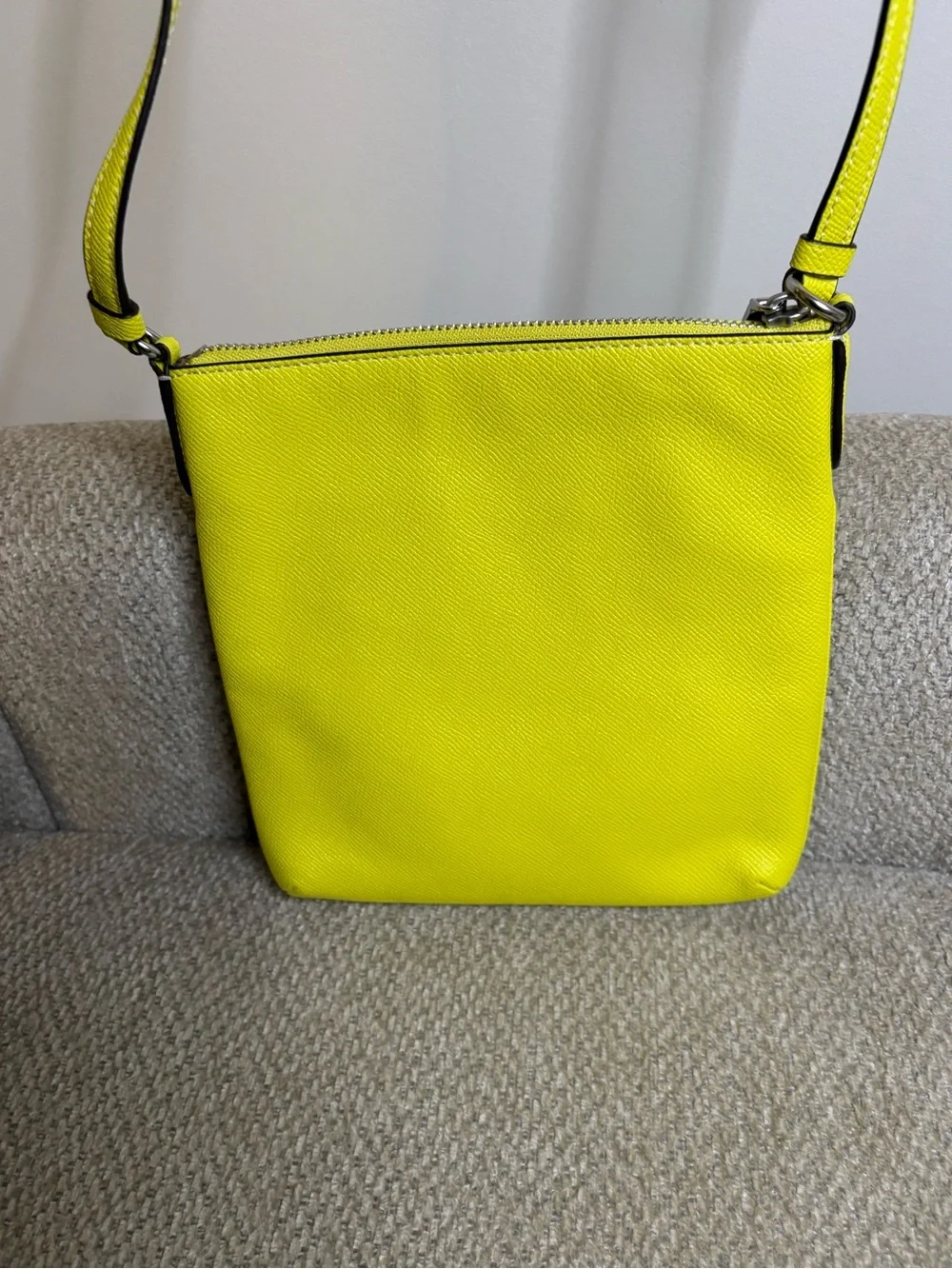 Coach Yellow Rowan File Bag